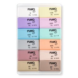 FIMO St med 12 farver Pastel