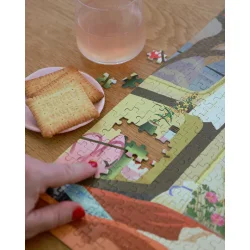 CAMPER BY THE OCEAN - puslespil med 1000 brikker Vissevasse