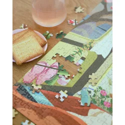 CAMPER BY THE OCEAN - puslespil med 1000 brikker Vissevasse