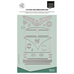 Die by Carla Creates Hippie Bus 21pcs