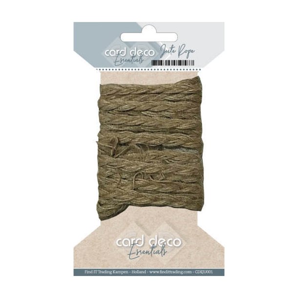 Card Deco jute Rope ca. 2,5m 