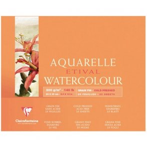 Clairefontaine akvarel blok 18 x 24 cm PK-96570