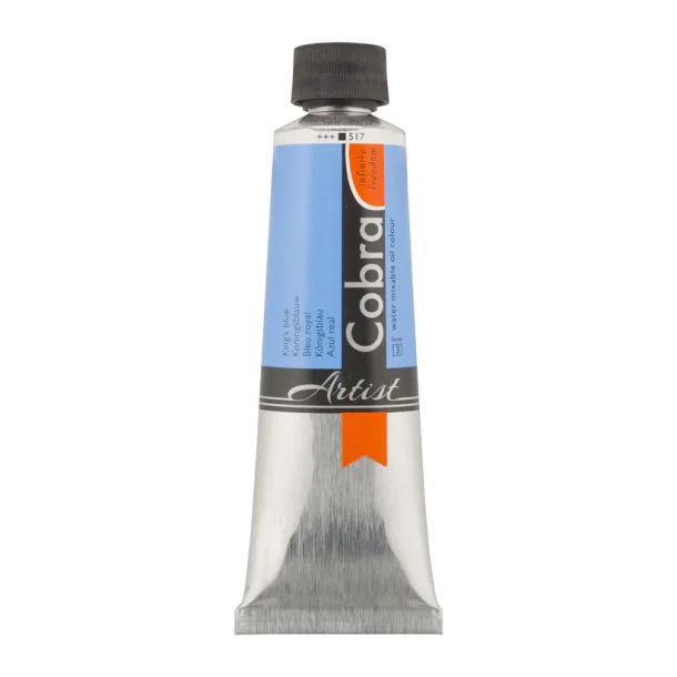 Cobra Oliemaling Kings Blue 517 - 150 ML. 