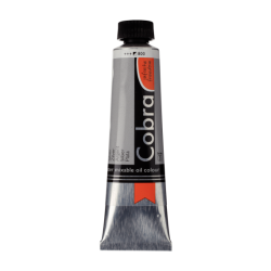 Cobra Artist Oliemaling "Silver 800" 40 ML.