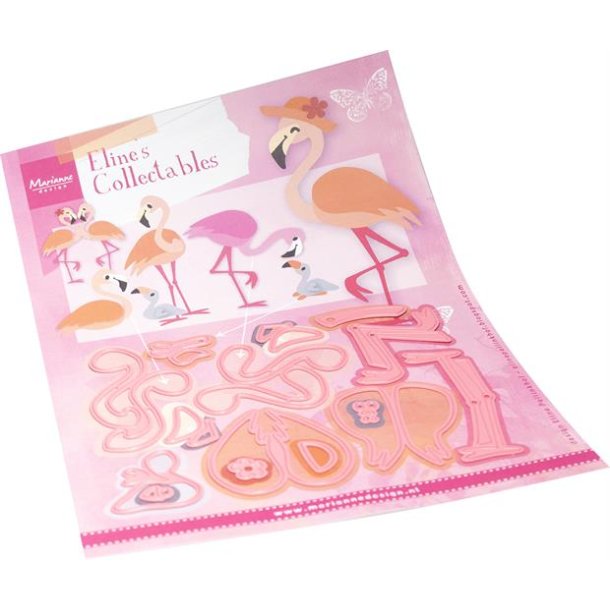 Die "Eline's Flamingo family" COL1549 Marianne Design