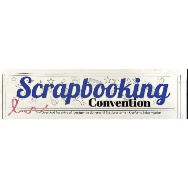 Billet til Scrapbooking Convention INCL. FRSCRAP 3-5 OKTOBER 2025