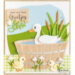 Die "Barrel pond" CR1618 Marianne Design D23