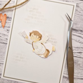 Die �ngel med brev 24.00 kr gummiapan FORUDBESTILLING
