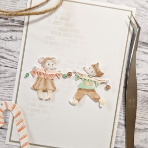 Die Merry Christmas m�ss gummiapan FORUDBESTILLING