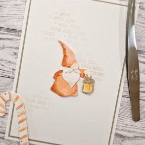 Die Gnome med lykta gummiapan FORUDBESTILLING
