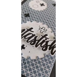 Design5 Akrylstempel "Small Plus &amp; Hexagons" D5C018 ST24