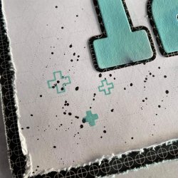 Design5 Akrylstempel "Small Plus &amp; Hexagons" D5C018 ST24