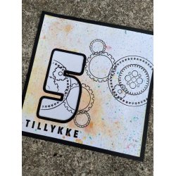 Design5 Akrylstempel "Small Gears" D5C019 ST24