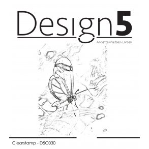 Akrylstempel D5C030 - Mixed media Beetle Design5 ST24  