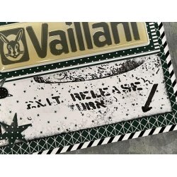 Akrylstempel "Mixed Media - Exit Release" D5C063 Design5 ST24