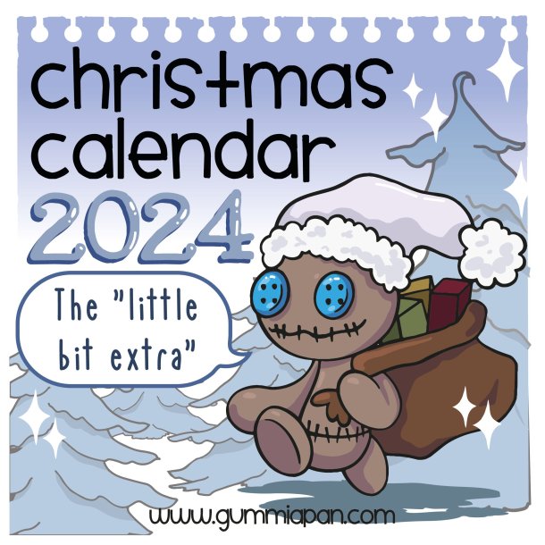 Die julekalender Gummiapan the little bit extra 31dies 