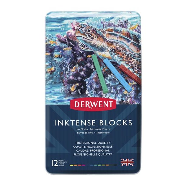 Derwent Inktense Blocks 12 stk