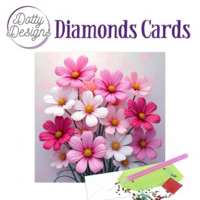 Diamond Cards - Pink Harmony Bouquet