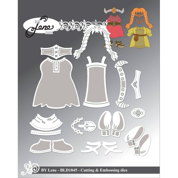 Die accessories for bld1844 BY LENE BLD1845