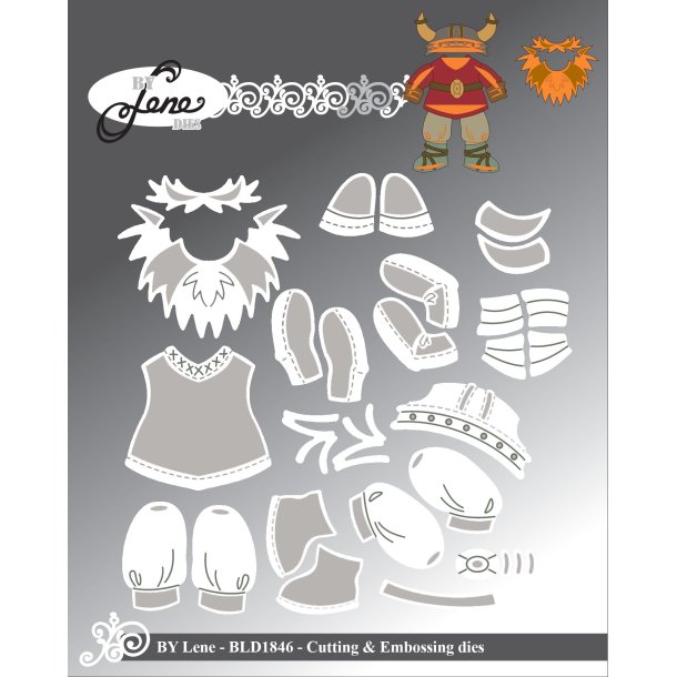 Die accessories for bld1844 BY LENE BLD1846