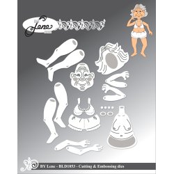 Die A senior citizen woman BLD1853 BY LENE 