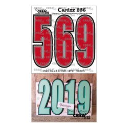 Die Crealies cards 256 tallene 5+6+9 