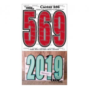 Die Crealies cards 256 tallene 5+6+9 