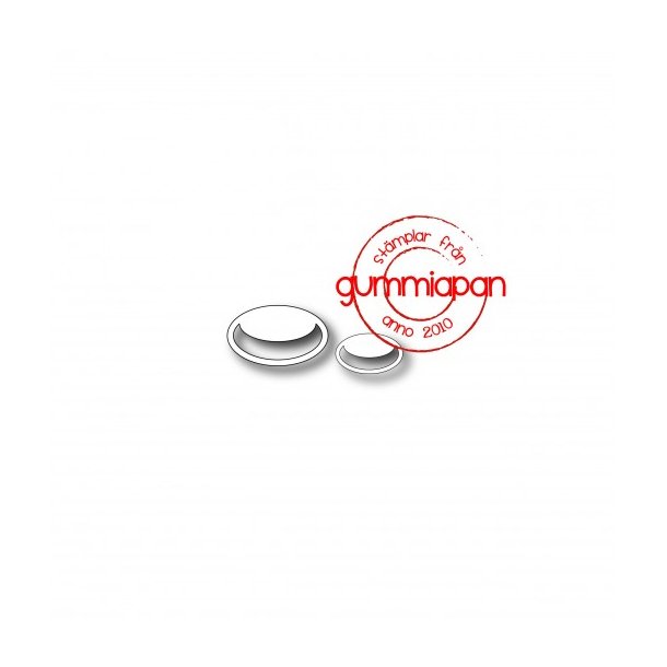 Die GA Oval clips D35