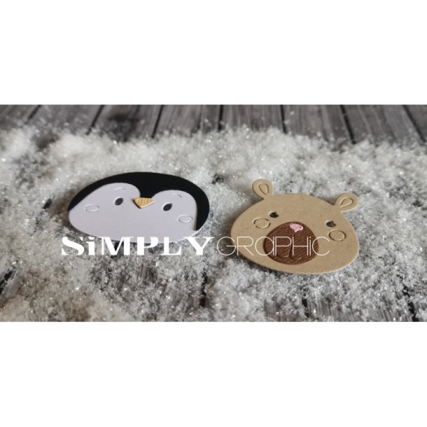 Simply Graphic Die - OURS ET PINGOUIN SG-D537 D13