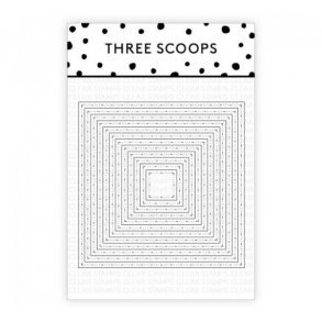 Die Three Scoops Firkant