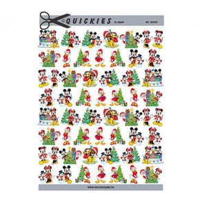 Disney julemotiver 3 cm. M41