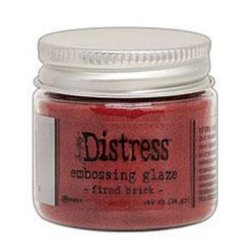Distress Embossing Glaze - Fired Brick 14 gr