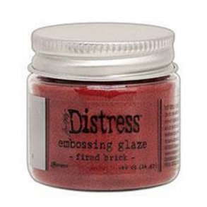 Distress Embossing Glaze - Fired Brick 14 gr