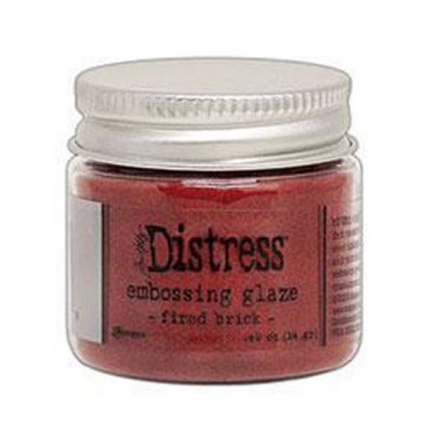 Distress Embossing Glaze - Fired Brick 14 gr