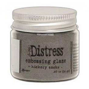 Distress Embossing Glaze - Hickory Smoke 14gr