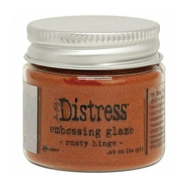 Distress Embossing Glaze - Rusty Hinge 14 gr