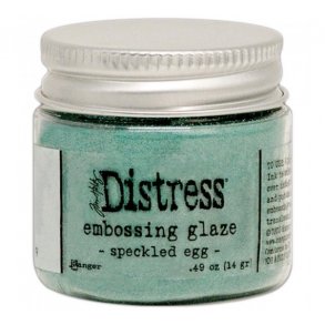 Distress Embossing Glaze - Speckled Egg