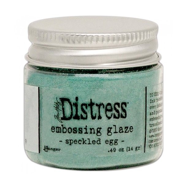 Distress Embossing Glaze - Speckled Egg