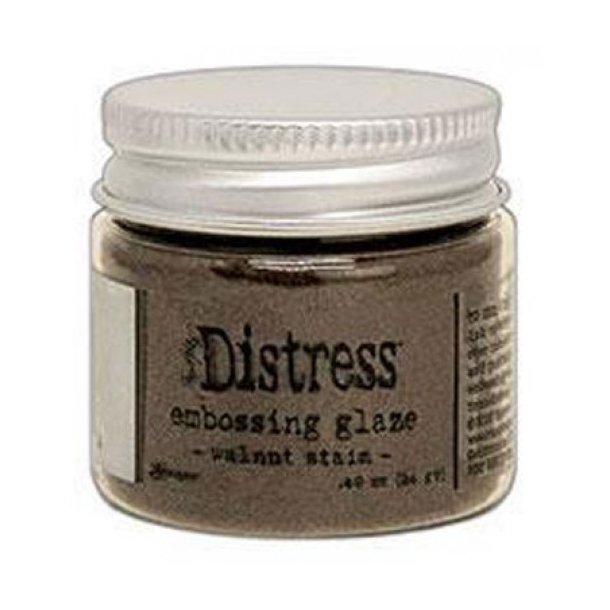 Distress Embossing Glaze - Walnut Stain 14 gr