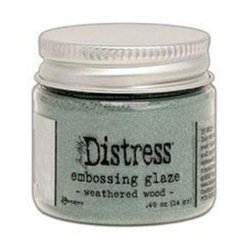 Distress Embossing Glaze - Weathered Wood 14 gr