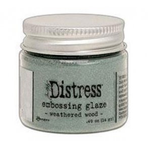 Distress Embossing Glaze - Weathered Wood 14 gr