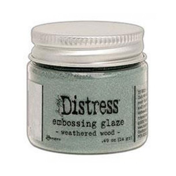 Distress Embossing Glaze - Weathered Wood 14 gr