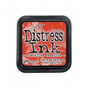 Distress ink pad 6x6 Crackling Campfire 