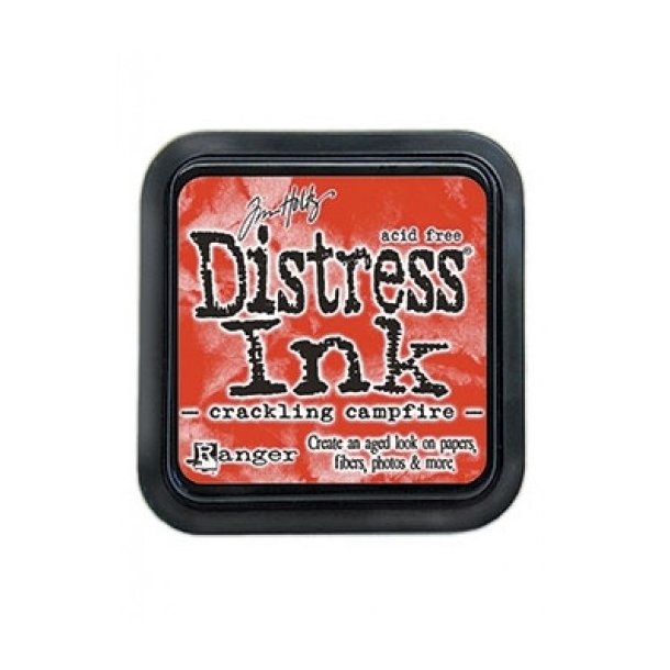 Distress ink pad 6x6 Crackling Campfire 