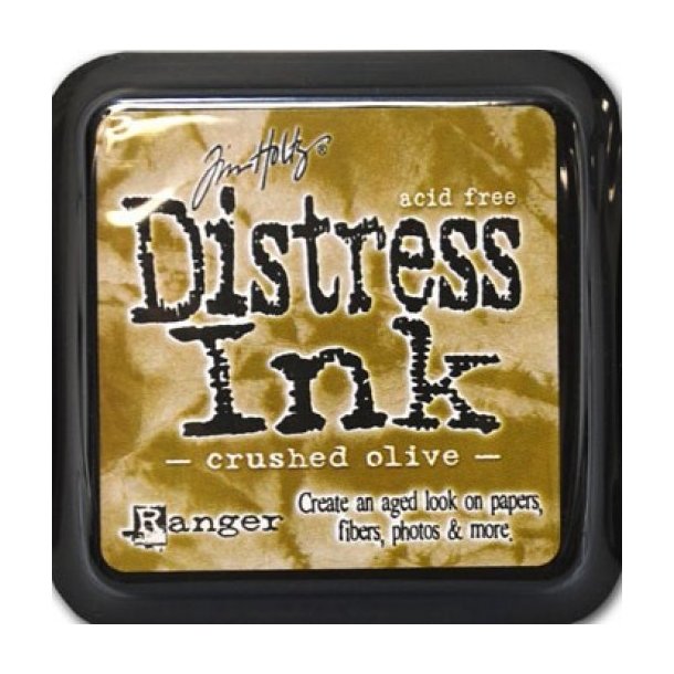 Distress ink pad 6x6 Crushed olive 