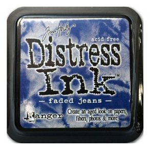 Distress ink pad 6x6 Faded jeans 