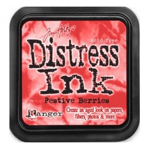 Distress ink pad 6x6 Festive berries 