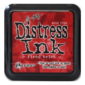 Distress ink pad 6x6 Fired brick 