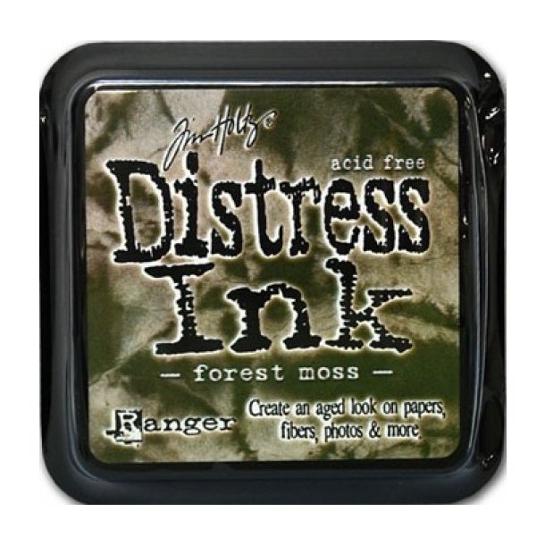 Distress ink pad 6x6 Forest moss 