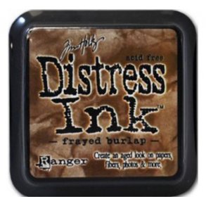 Distress ink pad 6x6 Frayed burlap 
